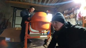 Сборка бетоносмесителя Строймаш 160 литров. Обзор Лебедянь бетономешалка.