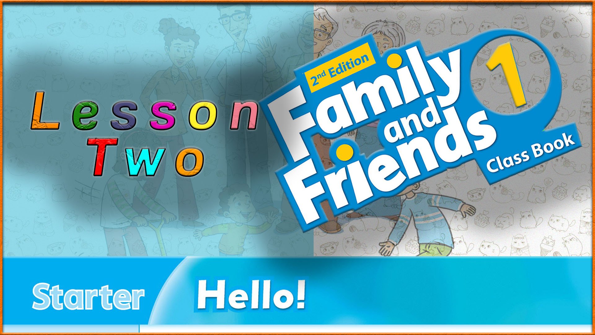 Starter. Hello! Lesson 2. Family and friends 1 - 2nd edition смотреть онлайн