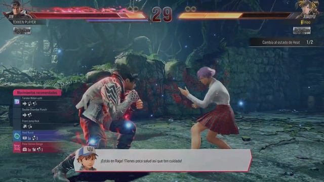 JUEGO TEKKEN 8 - COMBATE OFFLINE JIN VS XIAOYU смотреть онлайн