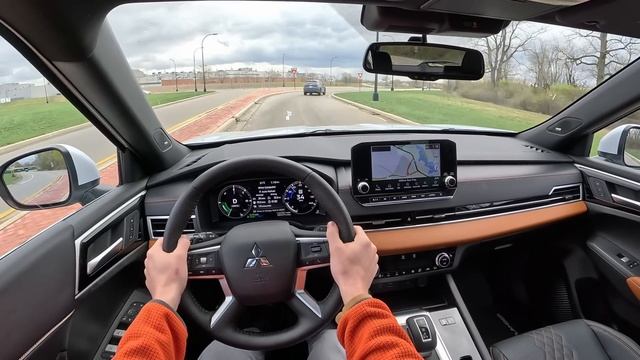 2023 Mitsubishi Outlander PHEV SEL Premium - POV Test Drive (Binaural Audio) смотреть онлайн