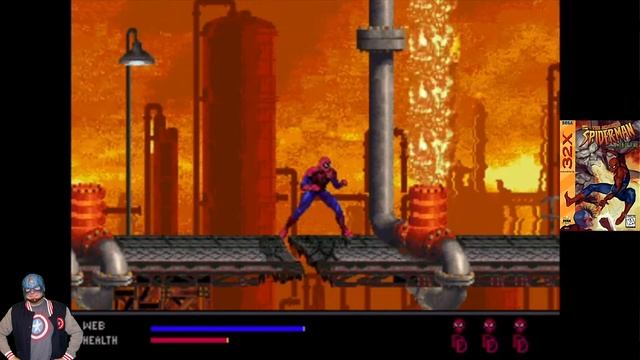 Spider-Man Web Of Fire 32X Retro Review смотреть онлайн