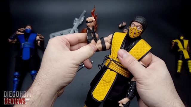 SCORPION 1/6 Storm Collectibles Mortal Kombat 11 Unboxing e Review BR / DiegoHDM смотреть онлайн