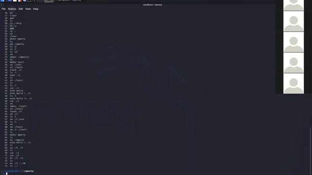 Команды терминала и работа с OS Linux смотреть онлайн