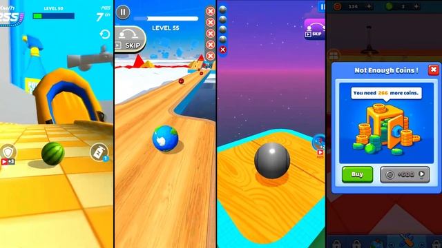 Raccing Ball vs Going Balls vs Sky Rolling Ball vs Cat Runner смотреть онлайн