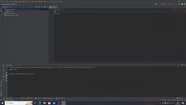 уроки по языку python №4 основные типы данных в языке int,str,float их особенности