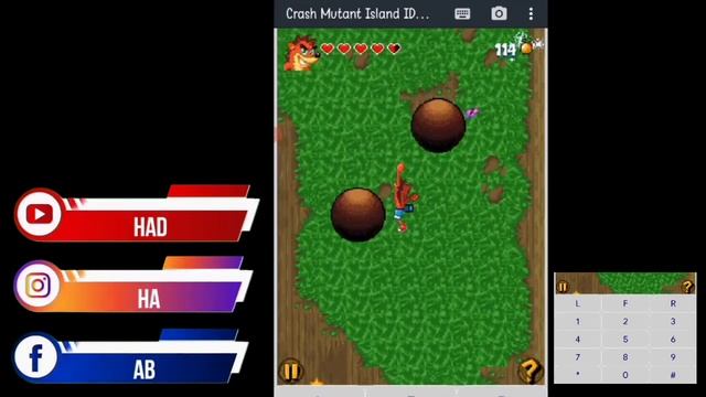 Menyelamatkan Pulau Wumpa - Crash Bandicoot Mutant Island [Java]-[J2me Loader] part 1 смотреть онлайн