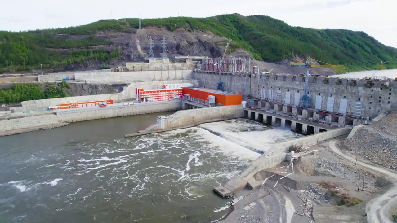 Усть-Среднеканская ГЭС _ ход строительства смотреть онлайн