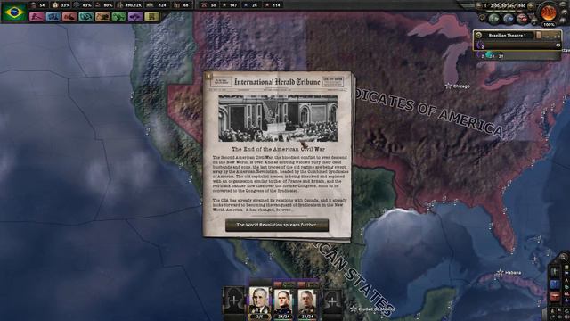 Hearts of Iron 4 Kaiserreich Mod Brazil Part 5 смотреть онлайн