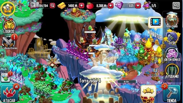 Monster Legends - Heaven Island [6/9] Aiden смотреть онлайн