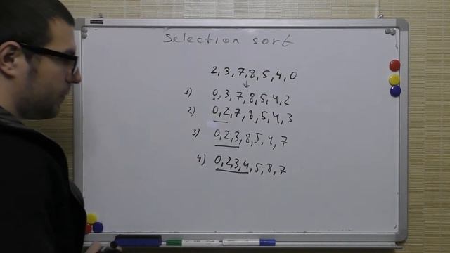 Сортировка выбором | selection sort | анализ алгоритма смотреть онлайн