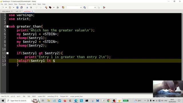 Perl Programming - Greater Than = Less Than Operators 2023 смотреть онлайн