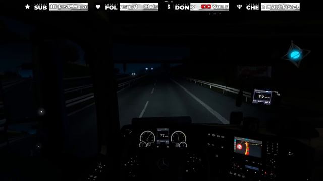 ETS2 Mercedes Antos 2012 Tandem durch Deutschland [#1519] EURO TRUCK SIMULATOR 2 смотреть онлайн