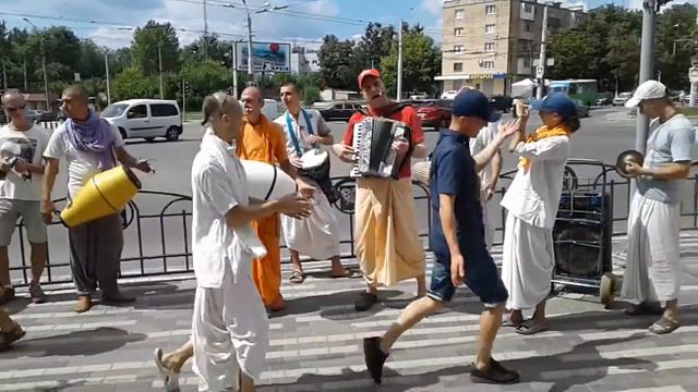 Харинама Харьков по Холодной горе 09 08 2020 смотреть онлайн