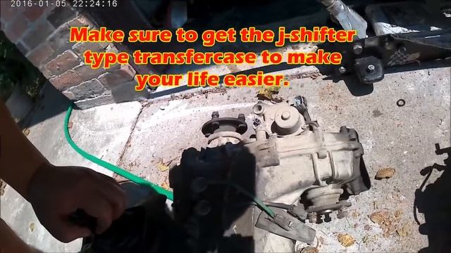 Tacoma - 4x4 Swap Transmission Install Part 1 Of 2