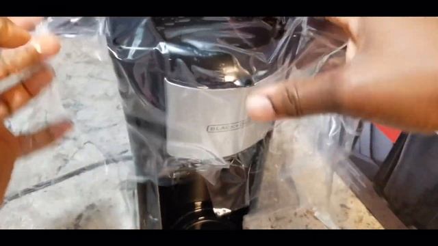 Black & Decker Single Serve Coffeemaker Unboxing смотреть онлайн