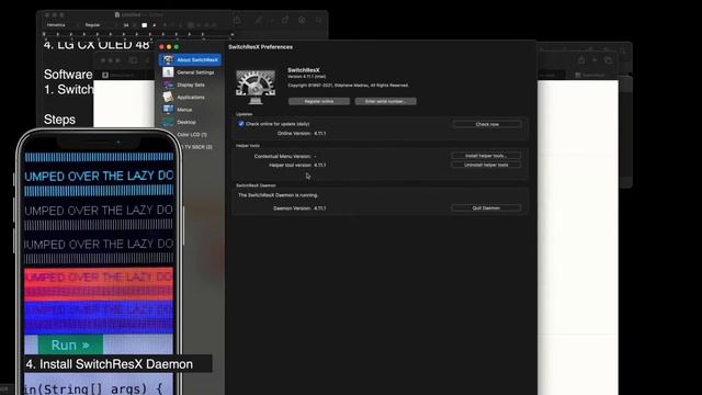 Remove chroma subsampling Macbook HDMI LG CX OLED TV to get RGB YUV444 60Hz from YUV420
