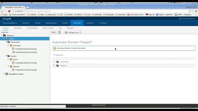 ManageIQ with Instack, charts and automate смотреть онлайн