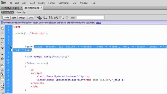 Project in PHP in Hindi Part 12 : Delete Student module in Admin Panel смотреть онлайн