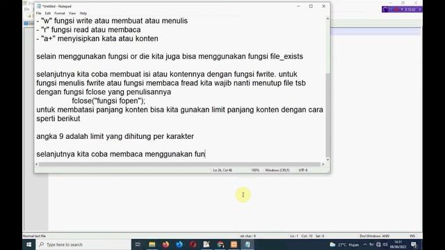 membuat menulis membaca dan menghapus file dengan php смотреть онлайн