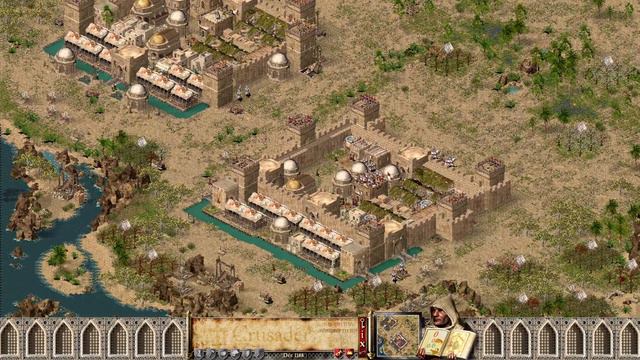 Stronghold Crusader - Spectacular AI Battles #010: 2 Phillips vs. 2 Marshalls смотреть онлайн