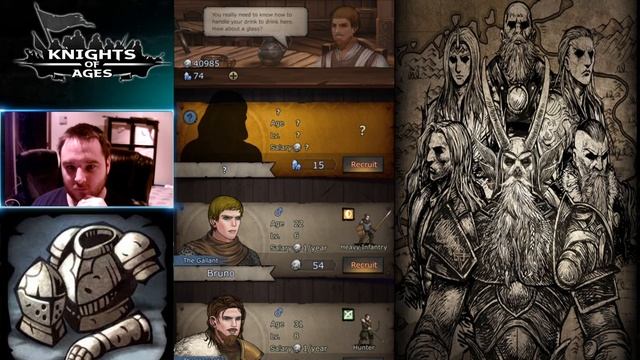 How to get Higher Royal Blood + Tavern Hunting Guide - Knights of Ages смотреть онлайн