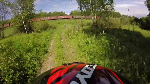 Эндуро Покатушки под Чеховом на Honda CRF 150-250r смотреть онлайн