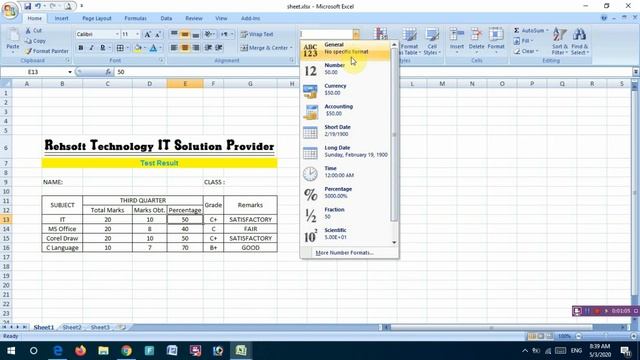 Format Painter & Cell Formatting In Excel (Part - 2) смотреть онлайн
