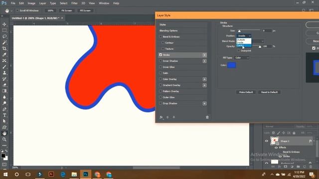Clipping mask /Layer Styles and Blending Options - Adobe Photoshop for Beginners- Class 8 Urdu. смотреть онлайн