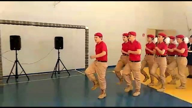 Показательное Выступление Юнармии для Кадетов в Смотре строя и песни смотреть онлайн