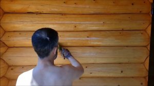 Как правильно наносить масло воск? | Строительство бани | Как наносят профессионалы?
