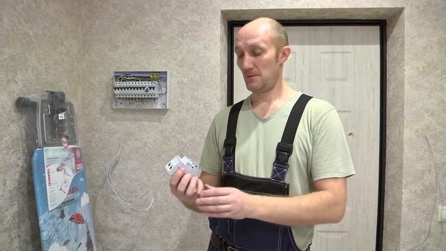 Проверка электро автомата и замена его в щитке