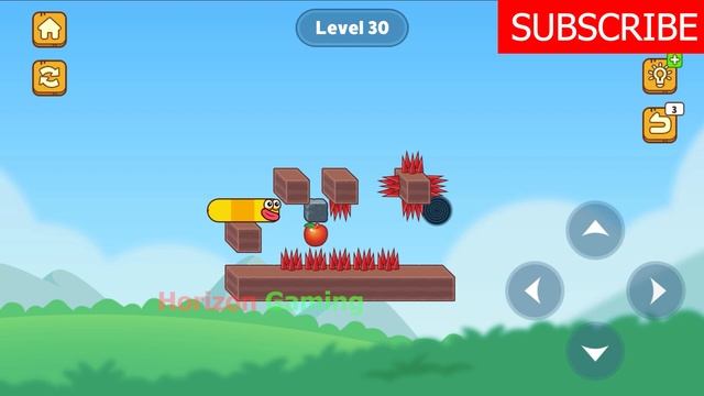 Hungry Worm - Greedy Worm LEVEL 30 - Gameplay Walkthrough Android IOS смотреть онлайн
