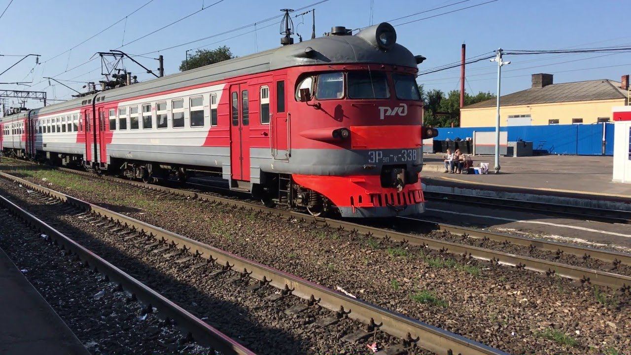 #shorts ЭР9ПК - 338 (кругляк) прибывает на станцию Россошь смотреть онлайн