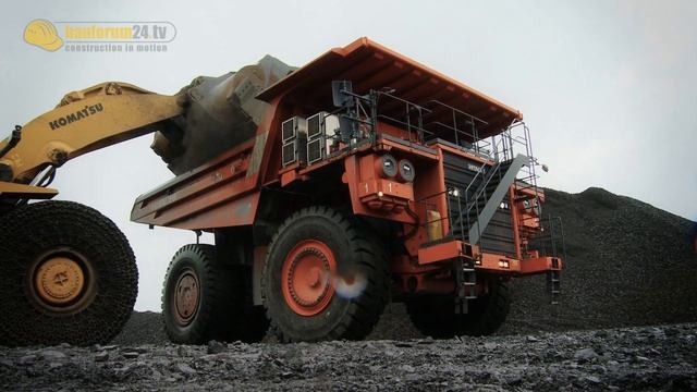 MONSTER MACHINES MINING: KOMATSU WA1200 LOADER, HITACHI EX 3600-6 & EH 3500 EQUIPMENT Doku [EN] смотреть онлайн