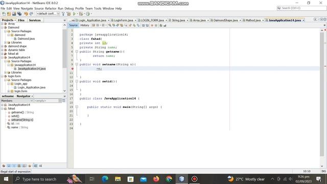Java Getter and Setter | pillars of Java | Netbeans 8.0.2 | смотреть онлайн