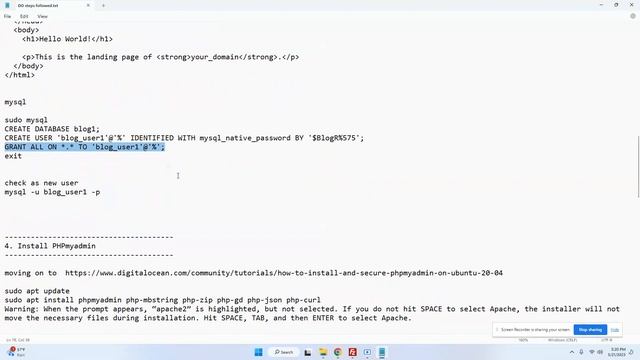 Set up new Wordpress blog in Digital Ocean - step by step walk thru смотреть онлайн