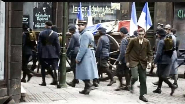 Французские оккупационные войска, 20-е годы. Цветная хроника. смотреть онлайн