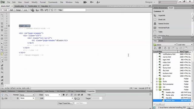 Jumpstart your Development using Bootstrap, PHP Templates and Dreamweaver CS6 смотреть онлайн