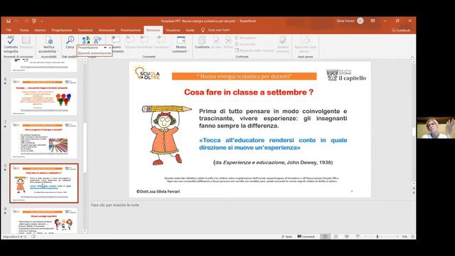 Scuola Oltre presenta il webinar gratuito: Nuova energia scolastica per docenti - di Silvia Ferrari смотреть онлайн
