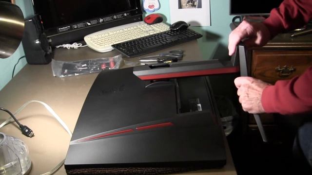 MSI Optix C27C2 LED Computer Monitor Installing The Stand смотреть онлайн