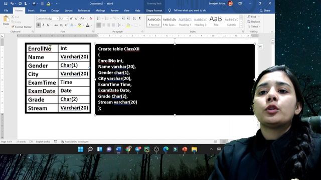 Database & SQL | DDL - CREATE table in SQL | Class 12 CS/IP | Part 12 | Lovejeet Arora смотреть онлайн