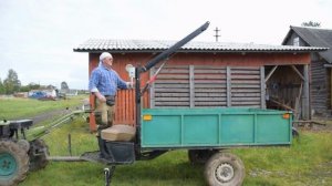 Мини кран для мотоблочного прицепа