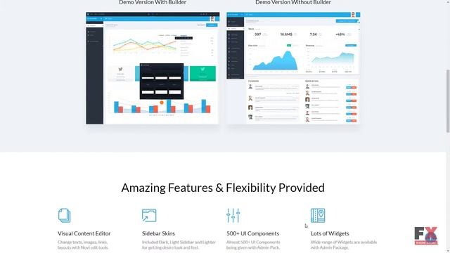 Responsive Bootstrap Admin Template with Visual Builder TMT | Free Te смотреть онлайн