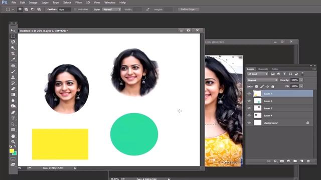 Photoshop CC Tutorials in Telugu 09||Free Transform|| computersadda.com смотреть онлайн