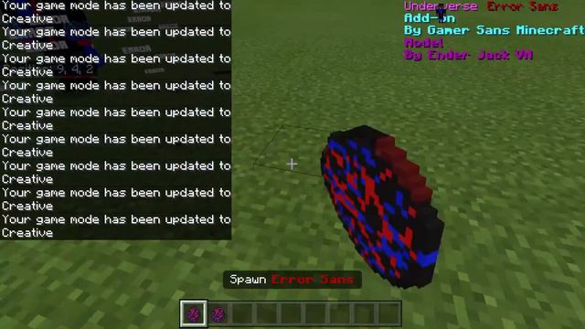 Error Sans Iconic Gecko vs Error Sans Gamer Sans Minecraft & EnderJackVN & CreeperMC GamerYT смотреть онлайн