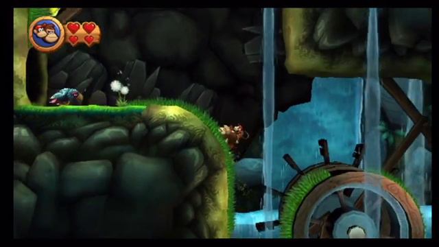 Donkey Kong Country Returns - 1-2 King of Cling смотреть онлайн