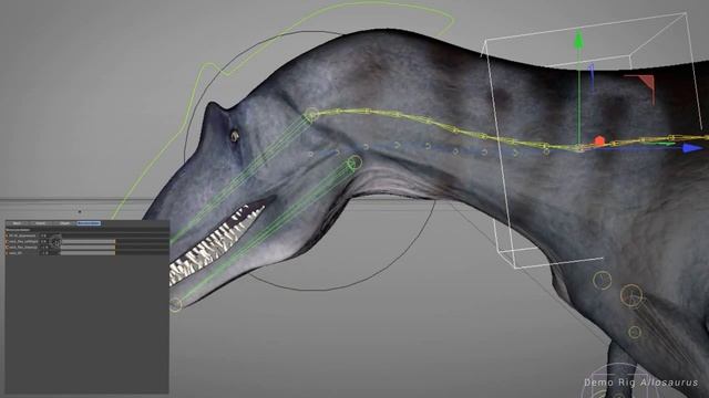 Dinosaur Demo Rig – Allosaurus смотреть онлайн