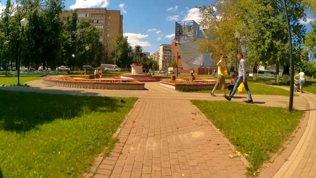 Балашиха мкрн.Железнодорожный(Изучаем окрестности)4к смотреть онлайн