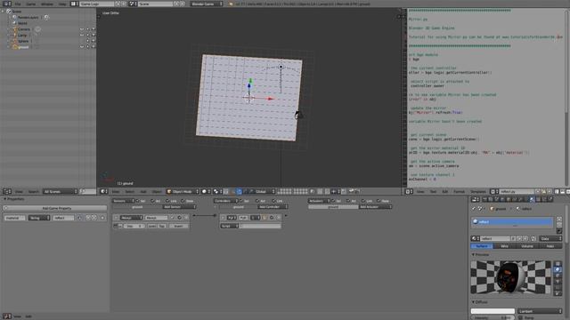 Real-time Reflections Blender Game Engine смотреть онлайн