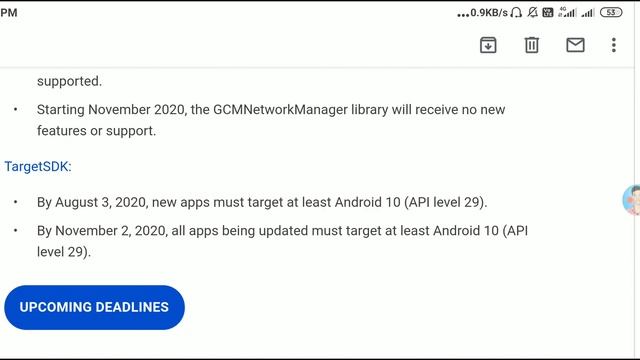 Play Console Upcoming Updates About Api Level And Firebase RELATED|Android 11|2020 смотреть онлайн
